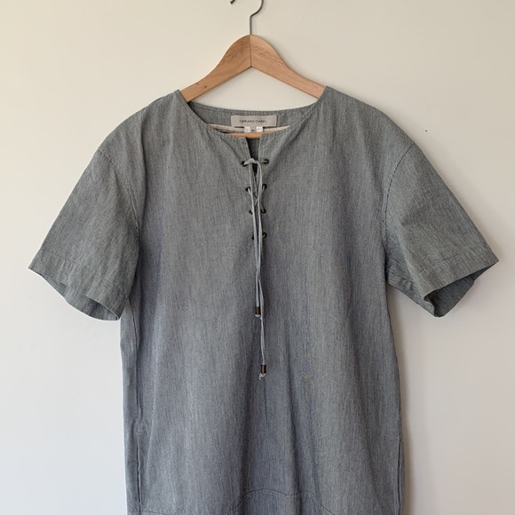 Gerard Darel Denim Shift Dress - Picture 3 of 7